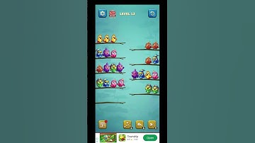 Bird Sort Level 13 #puzzle_daddy