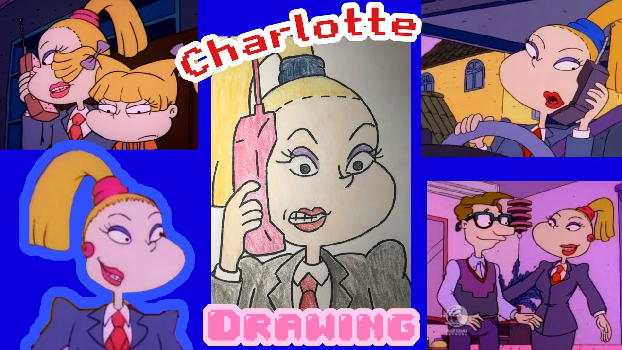 Rugrats Series Charlotte Pickles Drawing Youtube