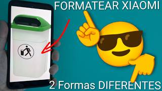 📱🛠️ ¡2 Métodos! Cómo hacer un HARD RESET en Xiaomi, Redmi y POCO