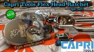 New Capri Tools Flex Head Ratchet 3pc Set Unboxing Teardown