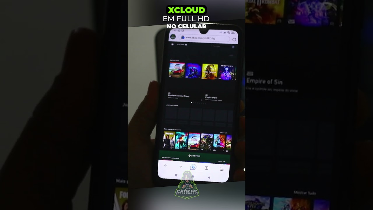 XCLOUD EM FULL HD NO CELULAR - VEJA COMO 