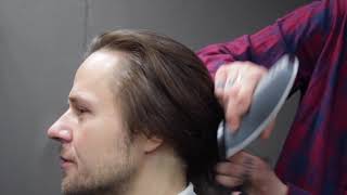 Удлиненная современная мужская стрижка / long man’s haircut Удлиненная современная мужская стрижка / long man’s haircut