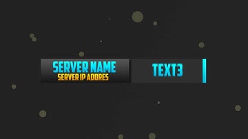 Clean After Effects Minecraft Server Banner