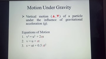 Motion Under Gravity | Part 1| Engineering Mechanics