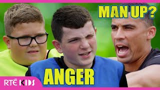 Dealing With EMOTIONS | ‘What Do You Do When You Get ANGRY?’ 😡 ​ | Man Up? | @RTEKids​