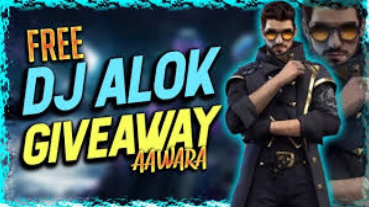 Garena Free Fire |🔴Live| Dj Alok Giveaway - YouTube