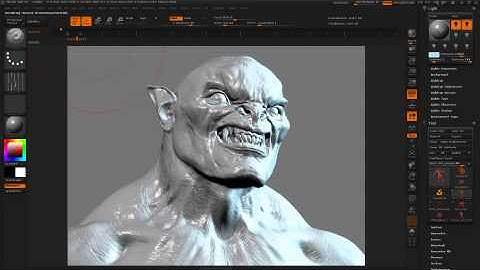 ZBrush tutorial: Render an Orc from The Hobbit, Part 6