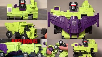 How to transform & combine studio series 86 Devastator. SS commander class long haul, hook combining