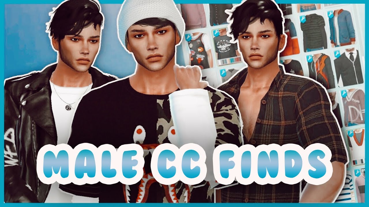 MALE CC FINDS💎Skin,Hair,Clothes,Shoes...The Sims 4: MODS CC FOLDER ⬇ ...