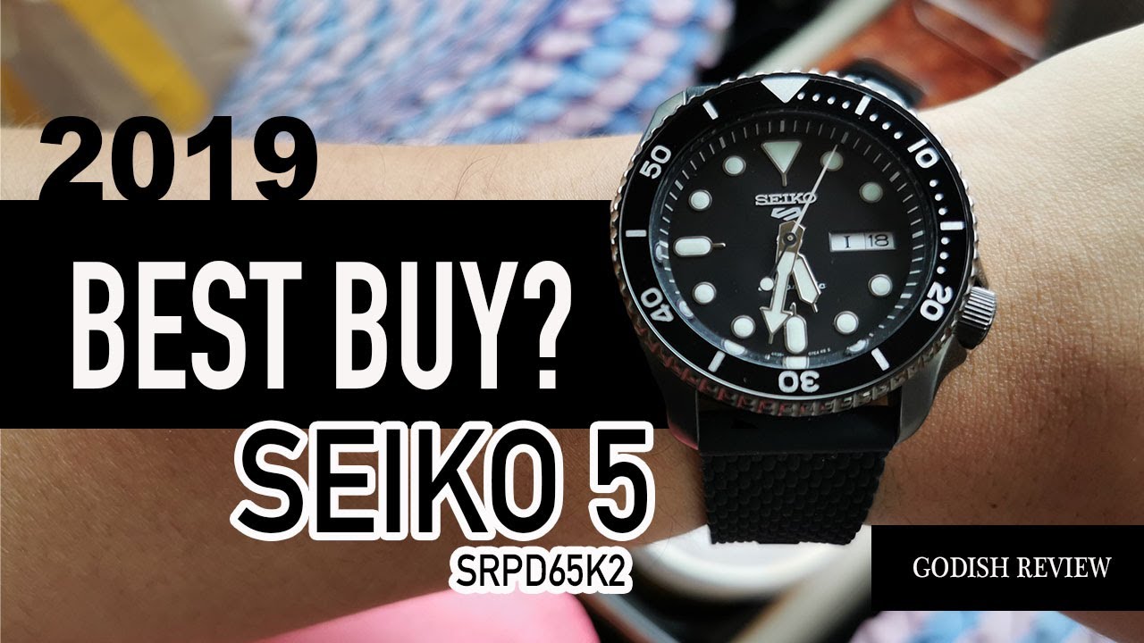 2019 NEW SEIKO 5 SRPD65K2 Unboxing - YouTube