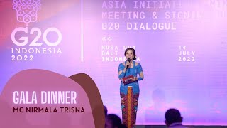 G20 Joint Dinner in Bali with MC Nirmala Trisna #g20 #indonesia #g20indonesia2022 #mcbali