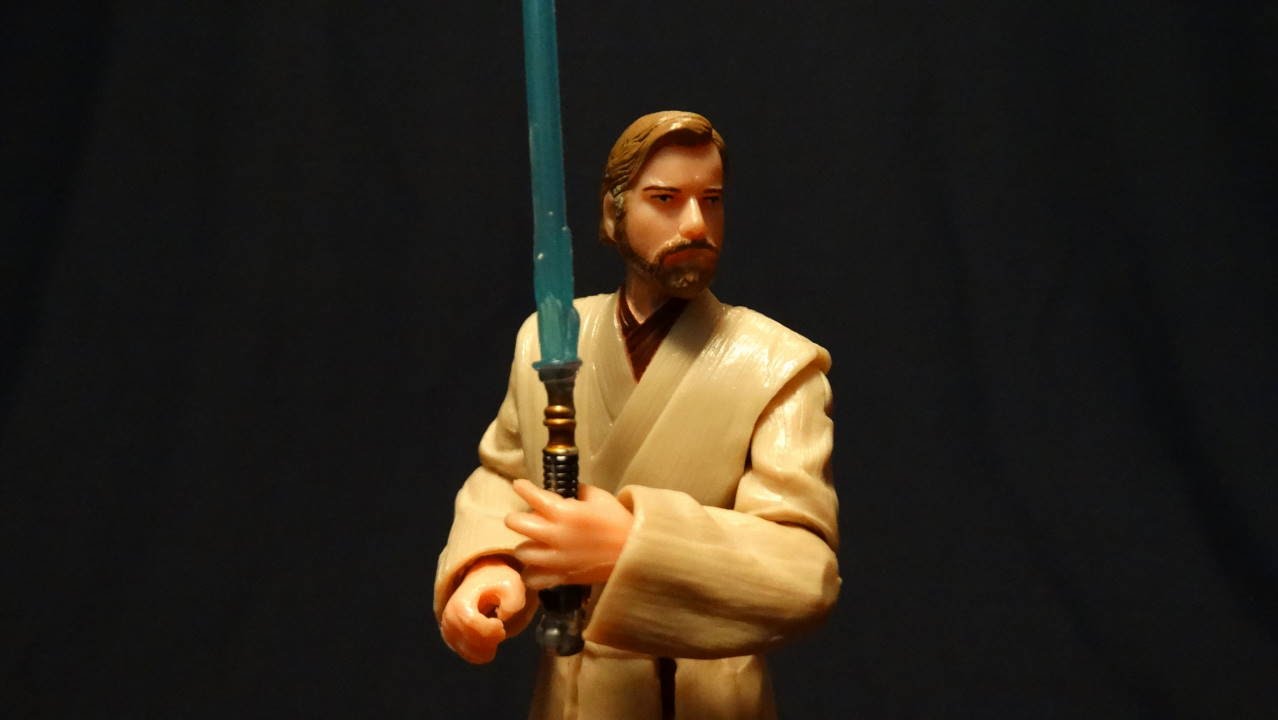 Star Wars Action Figure Review Obi Wan Kenobi Episode Iii Youtube