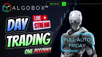 Best Bot for NinjaTrader 🟢 AUTOMATED Live Futures Day Trading w Vinny Emini