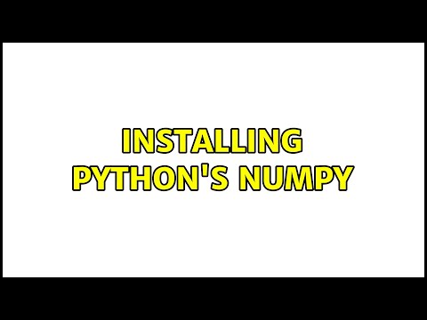 Ubuntu: Installing python's