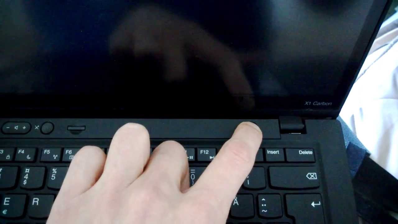 Lenovo Thinkpad Carbon X17 Touch - Reset