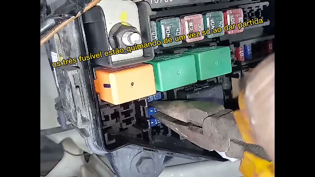 🔴Hb20 fusível queimando