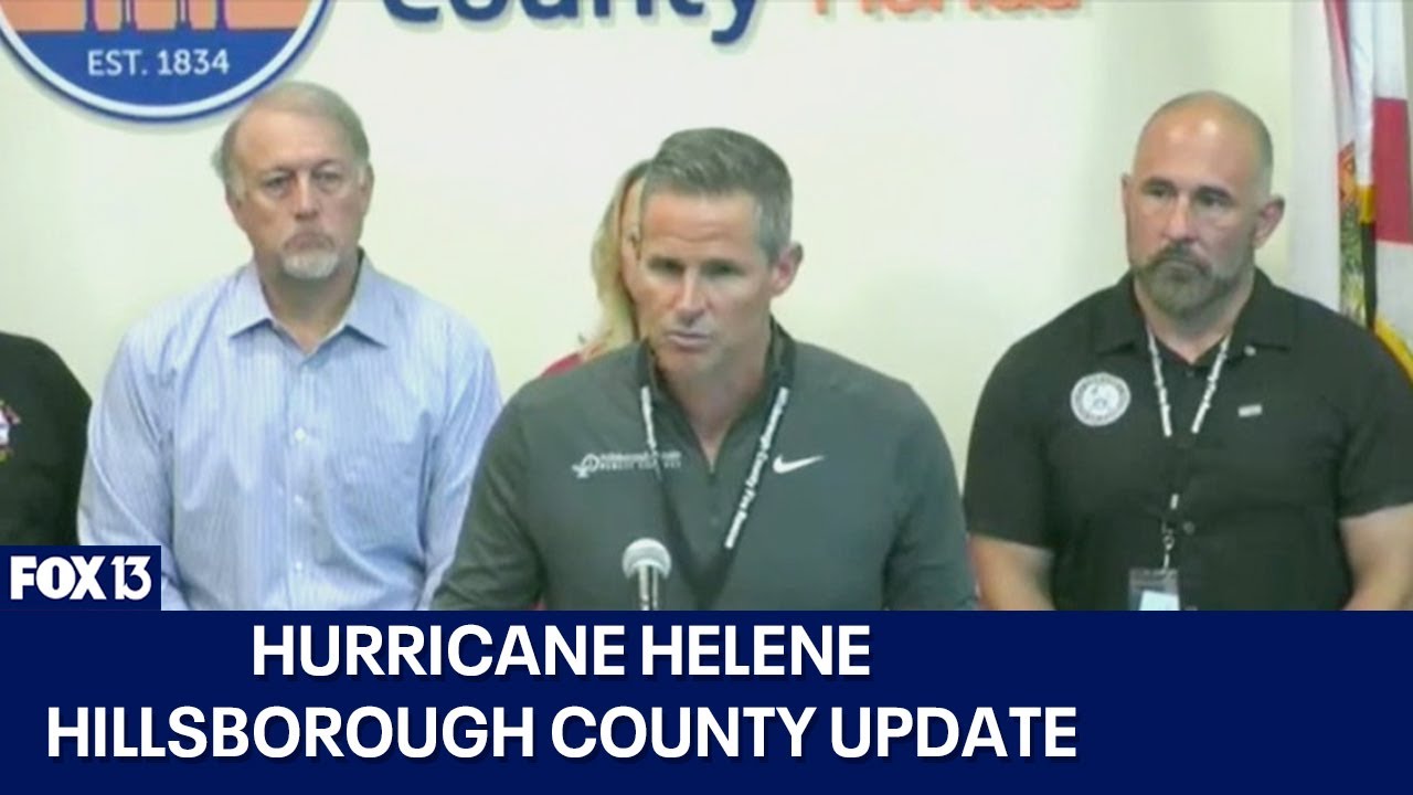Hurricane Helene Hillsborough County update YouTube