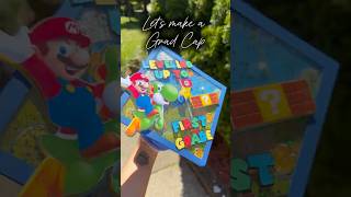 I’ve made cake toppers but never a grad cap. Who know it was pretty much the same process.