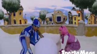 LazyTown - Snow, Give Me Snow - Music Video