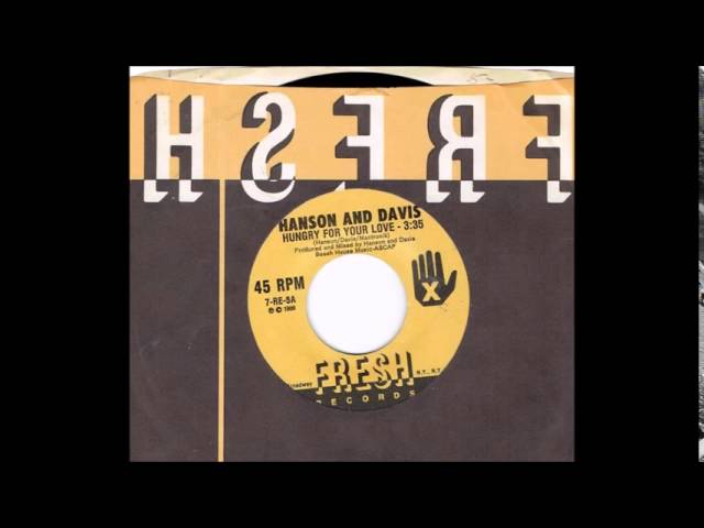 Hanson & Davis - Hungry For Your Love (1986) (Radio Edit) - YouTube