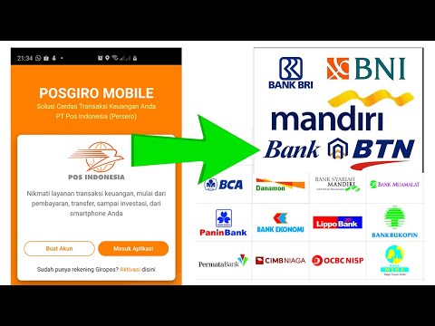 Cara Transfer Uang Ke Rekening Bank Online dari Aplikasi Pos Giro Mobile. 