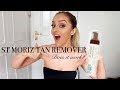 ST MORIZ TAN REMOVER - DOES IT WORK?! // Review & Testing