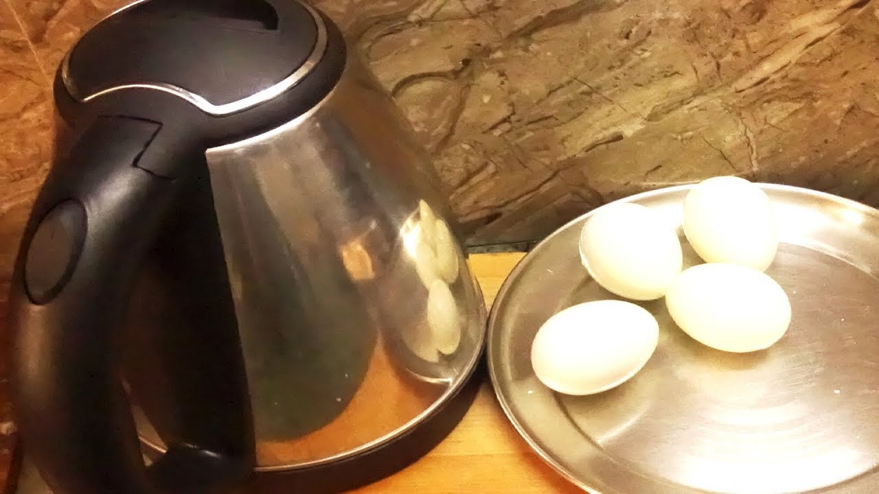 How To Boil Eggs In Electric Kettle/Hostelers/ Remove Shells From Egg! -  YouTube