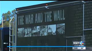 The Wall That Heals arrives in San Luis Obispo with motorcycle escort