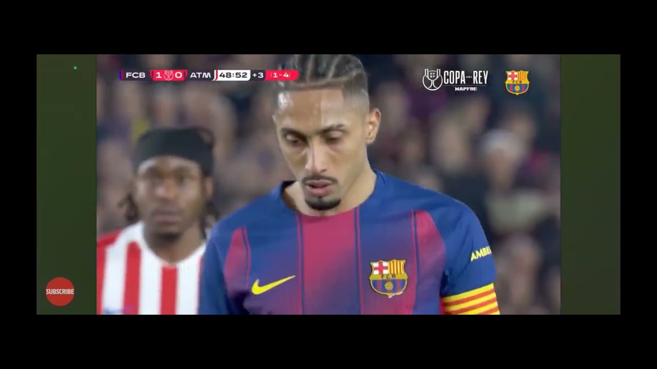 إياب دور النصف النهائي/كأس الملك برشلونه ضد اتلتيكو مدريد 3-0