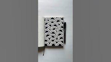 Zentangle Pattern Design #easytomake #zentangle #art #shorts