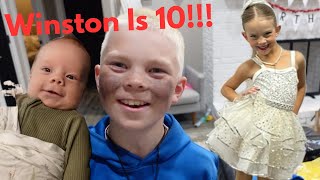 Winston Is 10!! Last Dance Competition & A Cute Baby!!