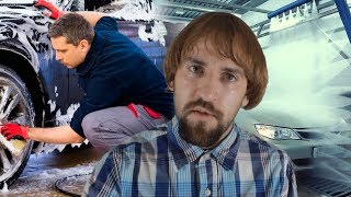 картинка: Работа на автомойке - Рабские условия