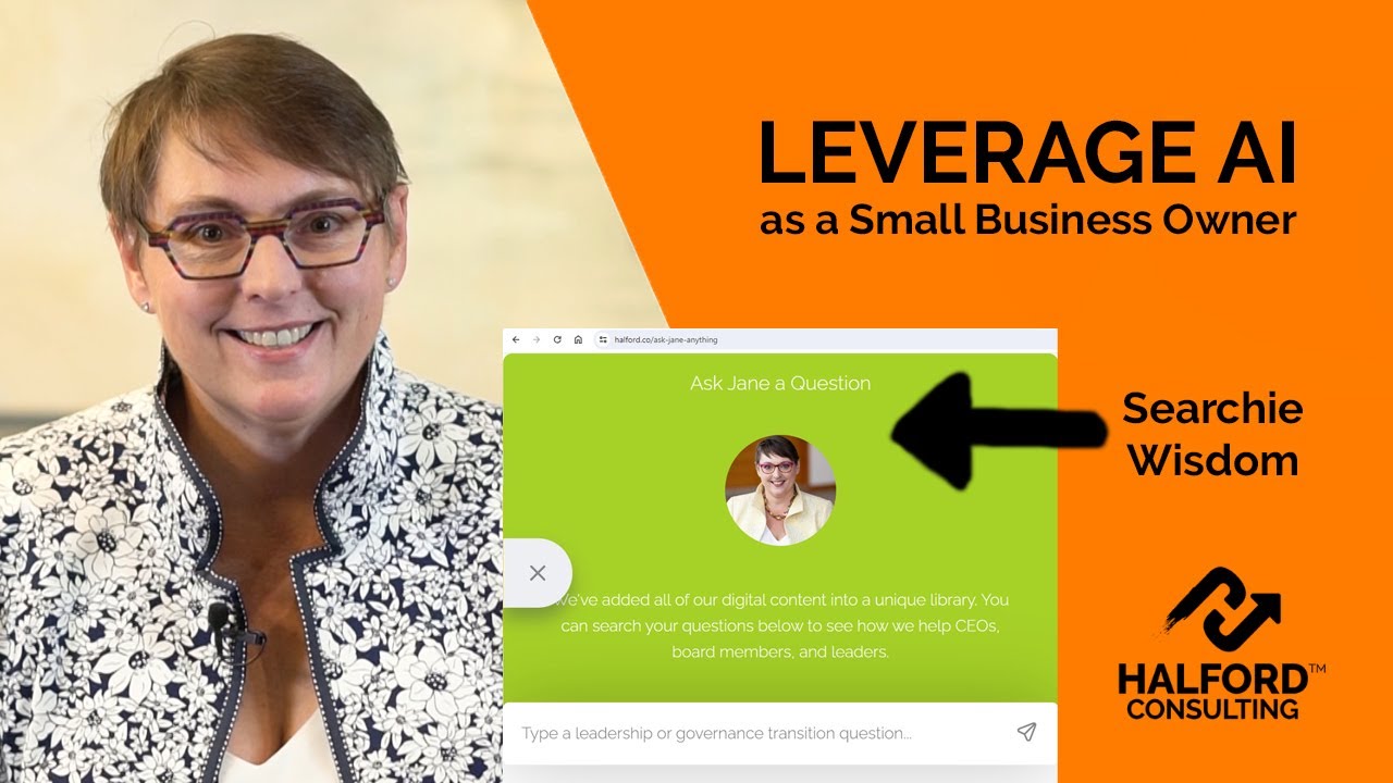 How to Leverage AI as a Small Business Owner | Searchie Wisdom - YouTube