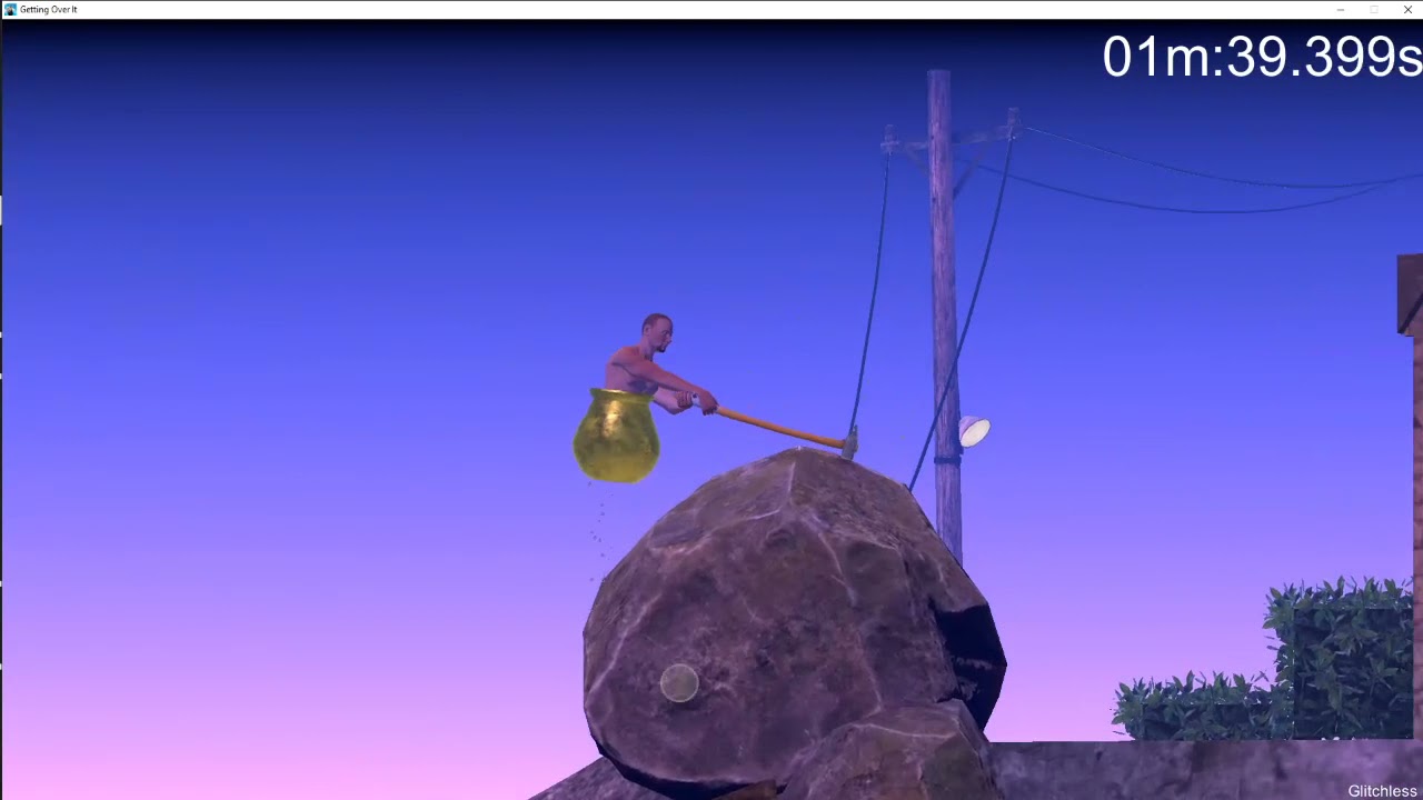 Getting Over It - Category Extensions - Speedrun
