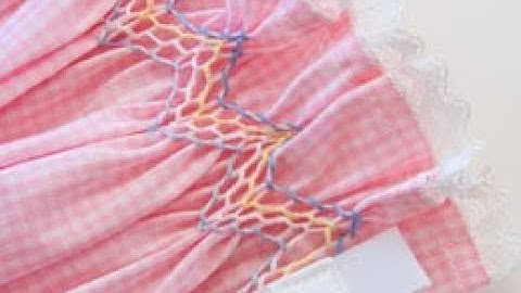 A Simple Illustrated Guide on How to Smock Fabrics the Right Way