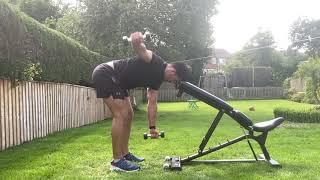Head Supported Alternate Arm DB Reverse Fly