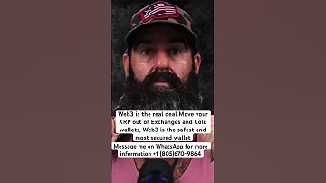 Move your crypto to Web3 security, Exchanges and Cold wallets aren’t safe #xrp #crypto