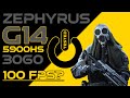 Zephyrus G14 Warzone Tested!  (5900HS 3060 60w)