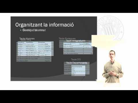 Vídeo: Per què s'utilitza l'àlgebra relacional en la gestió de bases de dades relacionals?