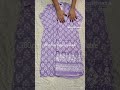 Cotton 3 piece kurtha set 780rs free shipping available