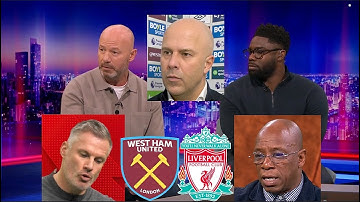 MOTD West Ham vs Liverpool | First Goal Isak🔥Carragher & Ian Wright Rections & Arne Slot Interview