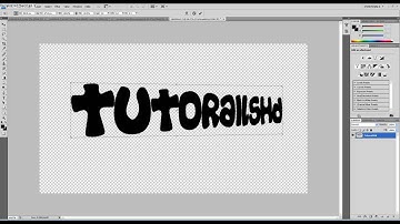 How to do 3D text in adobe photoshop cs4