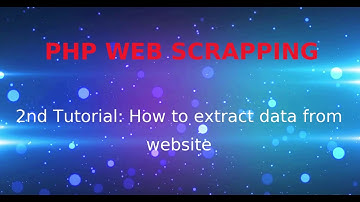 Web scraping Part 2