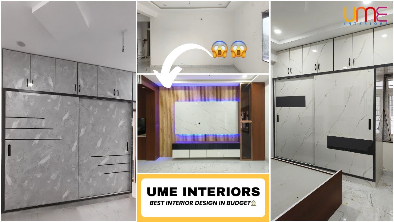 Best 3bhk interior design in budget 🏡ECIL | #umeinteriors | #interiordesign