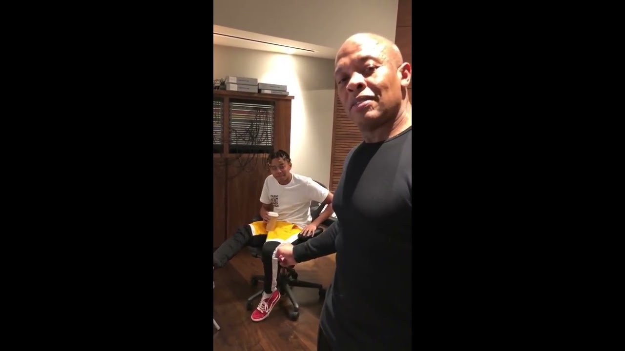 YBN Cordae Studio Session With Dr Dre