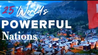 Top 25 Most Powerful Nations on Earth! | Travel Video