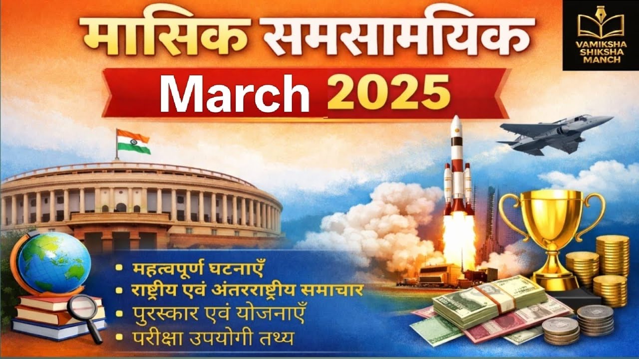 March 2025 Current Affairs Live | All Important Questions | UPSI/UPPSC/SSC | By Ankit Sir