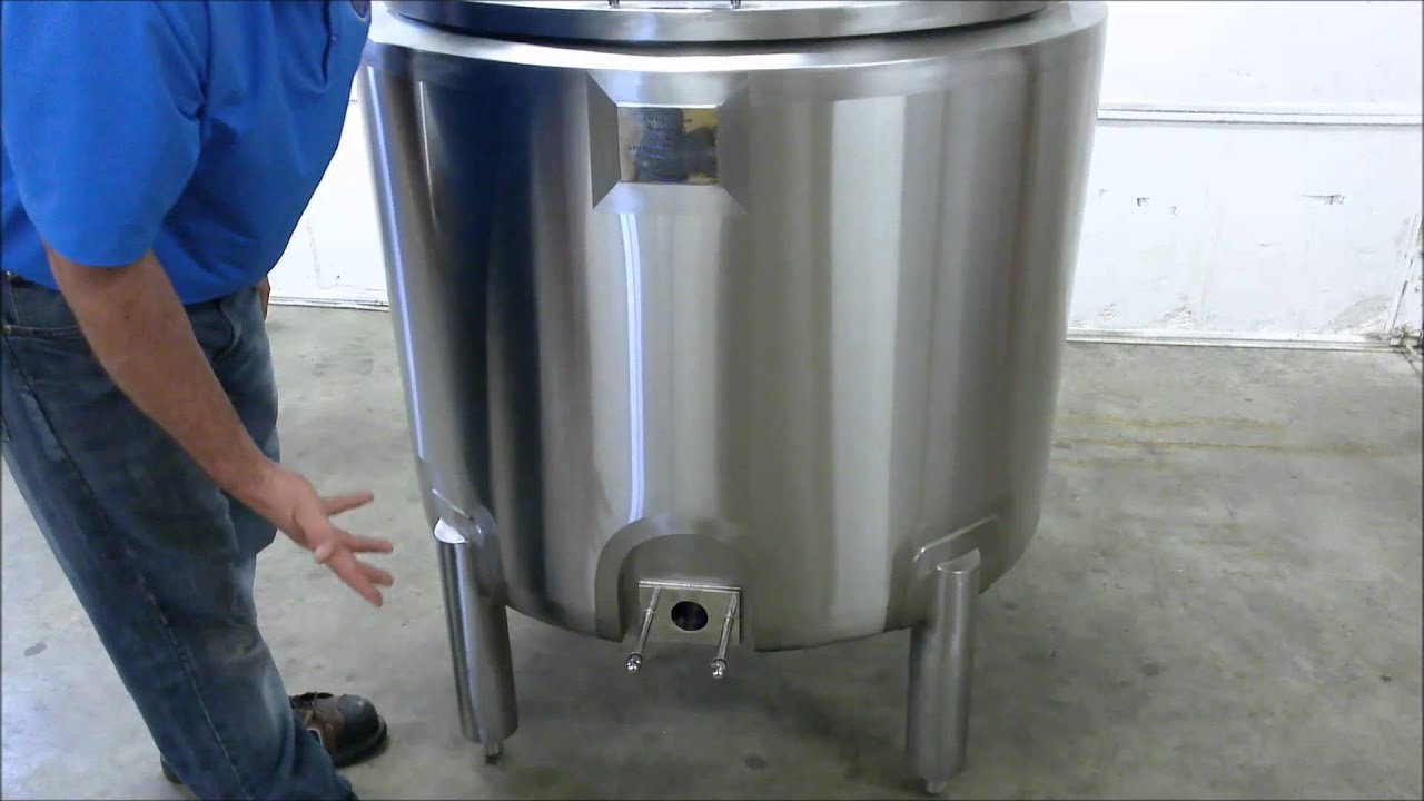 Anco Equipment Batch Pasteurizer Wing Top