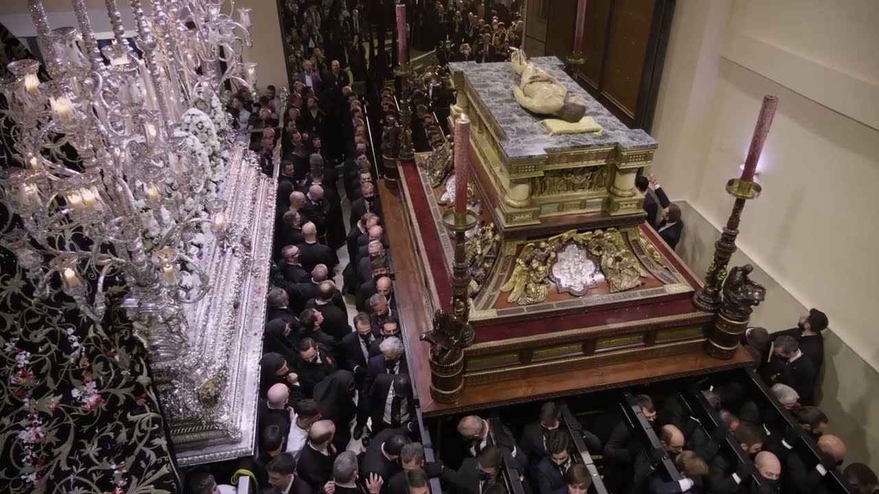 Encierro de Nuestro Padre Jesús del Santo Sepulcro en la Casa de Hermandad Semana Santa 2022