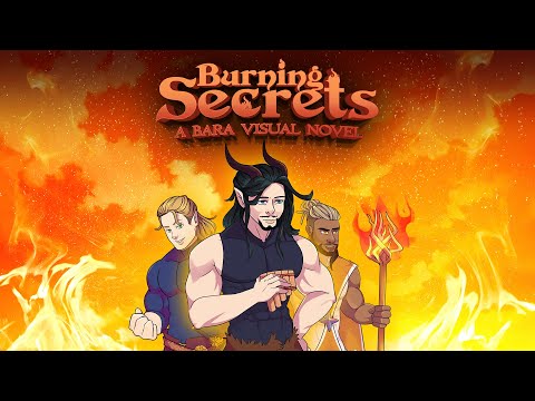 Burning Secrets - A Bara Visual Novel Trailer (PlayStation, Switch)